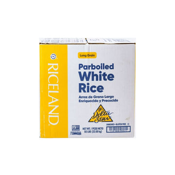 Parboiled Rice delta star 50lb