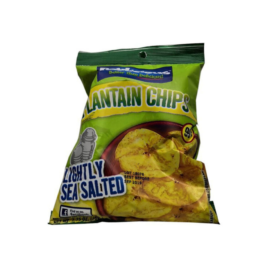 Raylicious Plantain Chips lightly salted