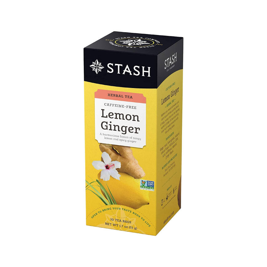 Stash Lemon Ginger Herbal Tea