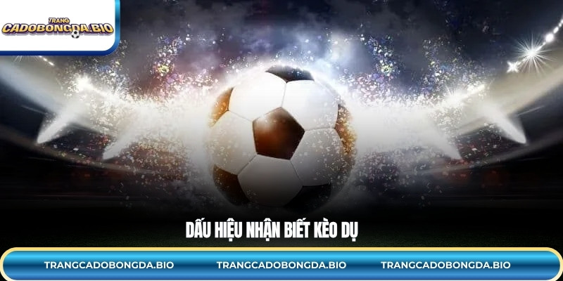 Dấu hiệu nhận biết kèo dụ